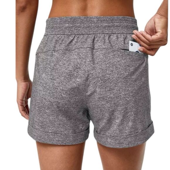 Lululemon Spring Break Away Short 3" Heather Lux Multi Black | SIZE 6 - Picture 3 of 9